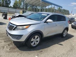 Salvage cars for sale at Spartanburg, SC auction: 2011 KIA Sportage LX