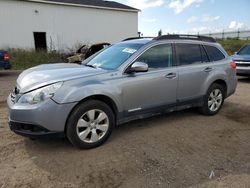 Salvage cars for sale at Portland, MI auction: 2010 Subaru Outback 2.5I Premium