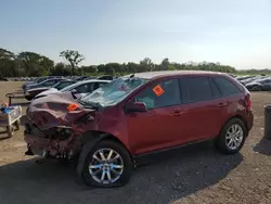 Salvage cars for sale at Des Moines, IA auction: 2014 Ford Edge SEL