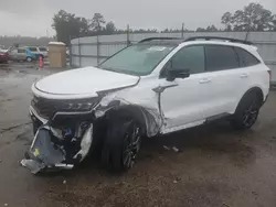 Salvage cars for sale at Harleyville, SC auction: 2022 KIA Sorento SX