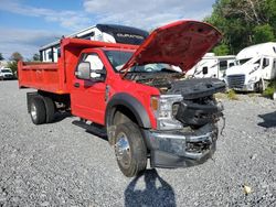 Salvage trucks for sale at Albany, NY auction: 2020 Ford F550 Super Duty