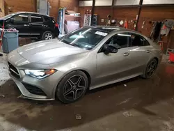 Salvage cars for sale at Ebensburg, PA auction: 2020 Mercedes-Benz CLA 250 4matic