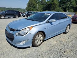 Salvage cars for sale from Copart Concord, NC: 2014 Hyundai Sonata Hybrid