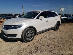 Lincoln mkx Select salvage cars for sale: 2016 Lincoln MKX Select