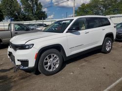 Salvage cars for sale at Moraine, OH auction: 2022 Jeep Grand Cherokee L Limited