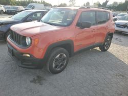 Jeep salvage cars for sale: 2017 Jeep Renegade Sport