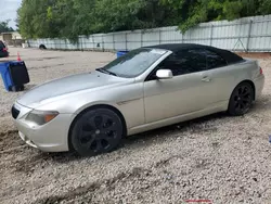 Buy Salvage Cars For Sale now at auction: 2007 BMW 650 I