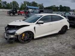 Salvage cars for sale at Spartanburg, SC auction: 2018 Honda Civic TYPE-R Touring