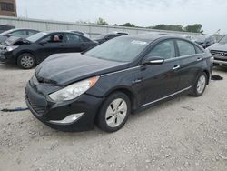 Salvage cars for sale from Copart Kansas City, KS: 2015 Hyundai Sonata Hybrid