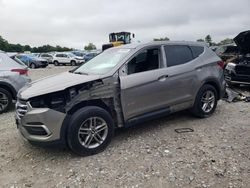 Salvage cars for sale at West Warren, MA auction: 2017 Hyundai Santa FE Sport