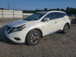 Salvage cars for sale at Lumberton, NC auction: 2015 Nissan Murano S