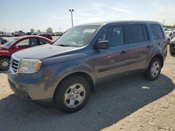 Vehiculos salvage en venta de Copart Indianapolis, IN: 2013 Honda Pilot LX