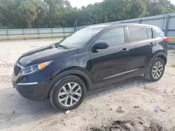 Salvage cars for sale at Fort Pierce, FL auction: 2016 KIA Sportage LX