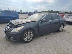 Salvage cars for sale from Copart Indianapolis, IN: 2010 Infiniti G37 Base