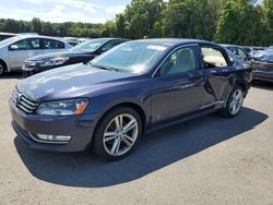 Salvage cars for sale at Glassboro, NJ auction: 2015 Volkswagen Passat SEL