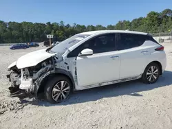 Salvage cars for sale at Ellenwood, GA auction: 2022 Nissan Leaf S Plus