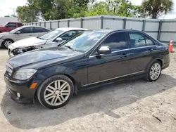 Flood-damaged cars for sale at auction: 2008 Mercedes-Benz C300