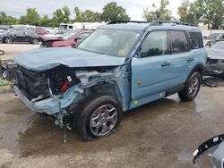 Salvage cars for sale at Bridgeton, MO auction: 2023 Ford Bronco Sport Badlands