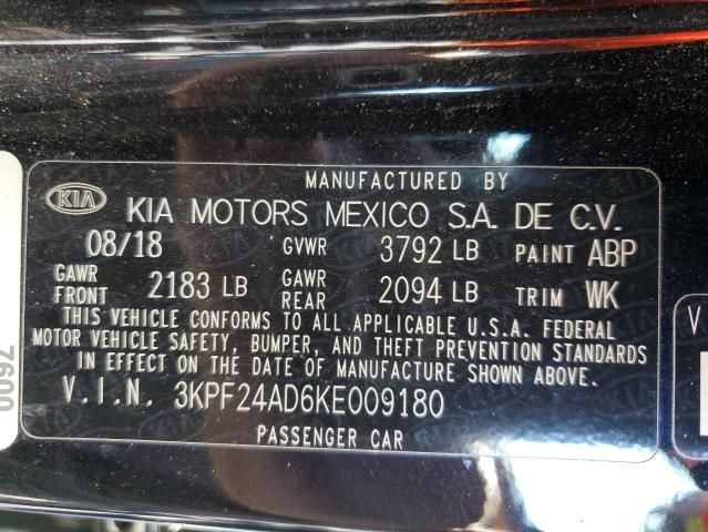 2019 KIA Forte FE