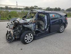 Salvage cars for sale from Copart Orlando, FL: 2022 Toyota Corolla LE