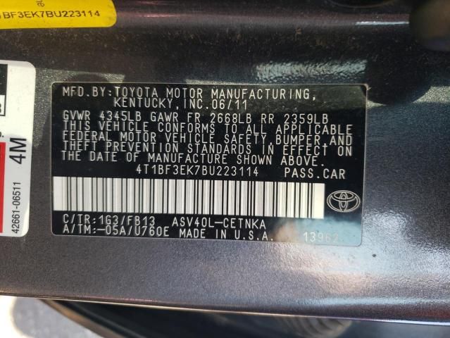 2011 Toyota Camry Base