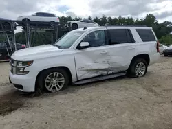 Salvage cars for sale at North Billerica, MA auction: 2015 Chevrolet Tahoe K1500 LT