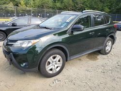 Salvage cars for sale at Waldorf, MD auction: 2013 Toyota Rav4 LE