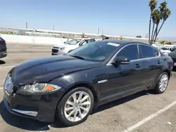 Salvage cars for sale at Van Nuys, CA auction: 2013 Jaguar XF