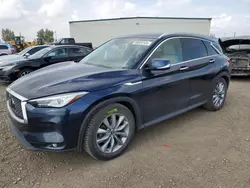 Infiniti salvage cars for sale: 2019 Infiniti QX50 Essential