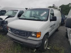 Ford salvage cars for sale: 2006 Ford Econoline E250 Van