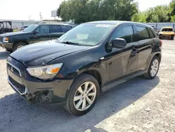 Salvage cars for sale at Oklahoma City, OK auction: 2015 Mitsubishi Outlander Sport ES