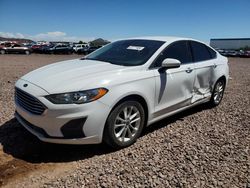 Ford salvage cars for sale: 2019 Ford Fusion SE