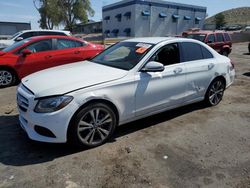 Salvage cars for sale at Albuquerque, NM auction: 2017 Mercedes-Benz C300