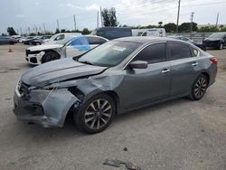 Salvage cars for sale at Miami, FL auction: 2017 Nissan Altima 2.5