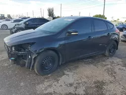 Salvage cars for sale at Miami, FL auction: 2017 Ford Focus ST