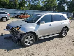 Salvage cars for sale at Hampton, VA auction: 2012 Acura MDX Technology