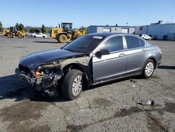 Salvage cars for sale at Vallejo, CA auction: 2012 Honda Accord LX