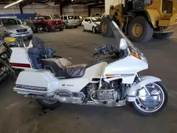 Salvage Motorcycles for sale at auction: 1996 Honda GL1500 SE12