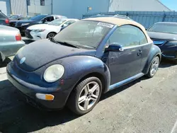 Salvage cars for sale at Vallejo, CA auction: 2004 Volkswagen New Beetle GLS