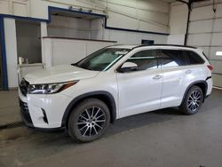 Salvage cars for sale at Pasco, WA auction: 2018 Toyota Highlander SE