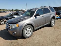 Salvage cars for sale at Colorado Springs, CO auction: 2012 Ford Escape XLT