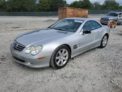 Salvage cars for sale at Madisonville, TN auction: 2003 Mercedes-Benz SL 500R