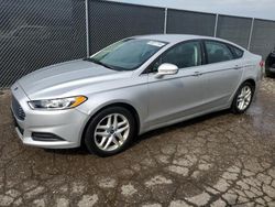 Salvage cars for sale at Woodhaven, MI auction: 2016 Ford Fusion SE