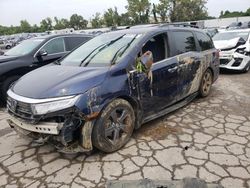 Salvage cars for sale at Bridgeton, MO auction: 2022 Honda Odyssey EX