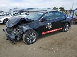 Salvage cars for sale at San Diego, CA auction: 2015 Toyota Camry LE