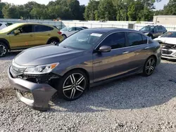 Salvage cars for sale from Copart Augusta, GA: 2017 Honda Accord Sport