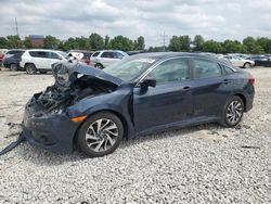 Salvage cars for sale at Columbus, OH auction: 2018 Honda Civic EX