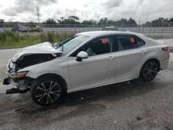 Salvage cars for sale from Copart Orlando, FL: 2020 Toyota Camry SE