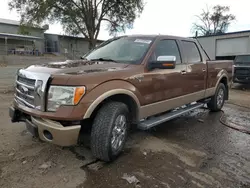 Salvage cars for sale at Albuquerque, NM auction: 2012 Ford F150 Supercrew