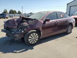 Salvage cars for sale at Nampa, ID auction: 2011 Honda Accord LX